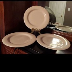 Corinth Peach Hornsea Plates Set of 3 English Country Vintage GUC